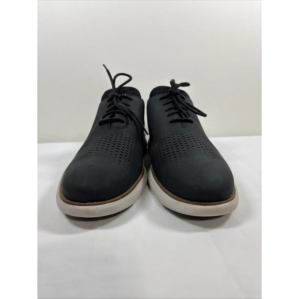 Cole Haan 2.ZEROGRAND Oxford Mens 11.5 M Shoes Black Perforated‎ C23807 Comfort
